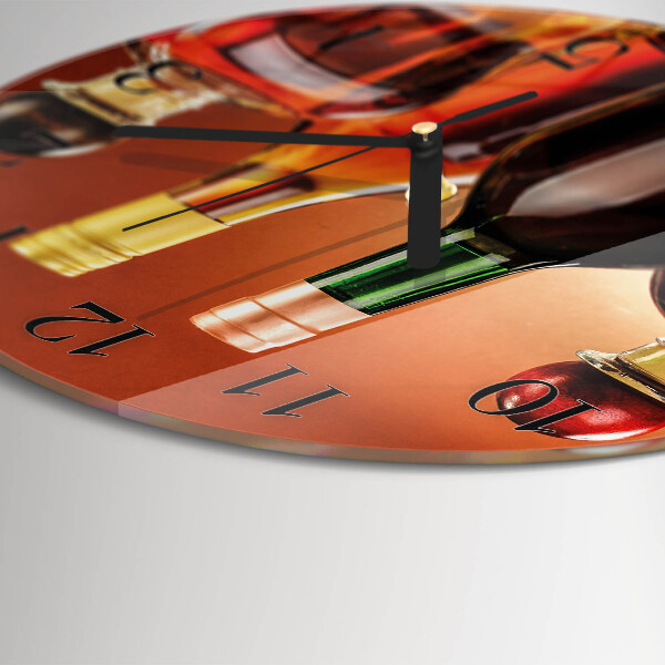 Round wall clock Ghosts