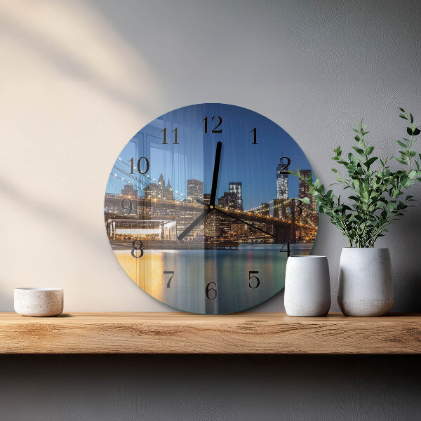 Round wall clock Horizon