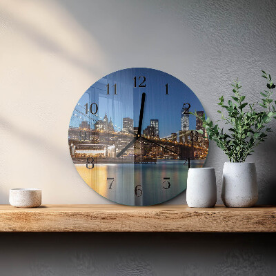 Round wall clock Horizon