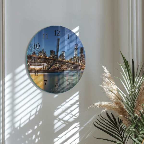 Round wall clock Horizon