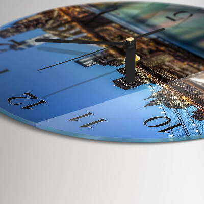 Round wall clock Horizon