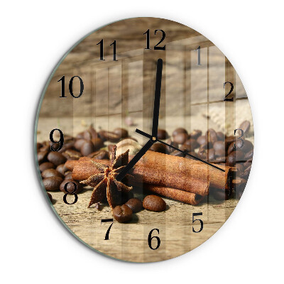 Round wall clock Anise Cinnamon