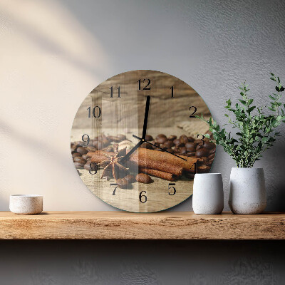 Round wall clock Anise Cinnamon