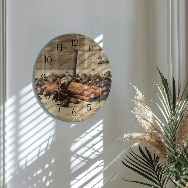Round wall clock Anise Cinnamon