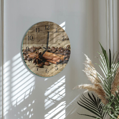 Round wall clock Anise Cinnamon