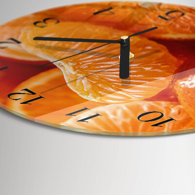 Round wall clock Tangerines