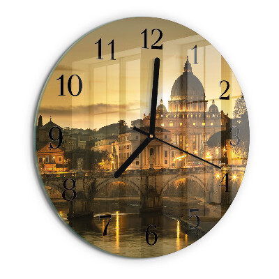 Round wall clock Basilica