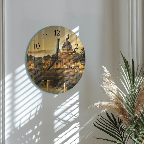 Round wall clock Basilica
