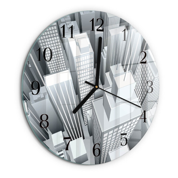 Round wall clock Buildings
