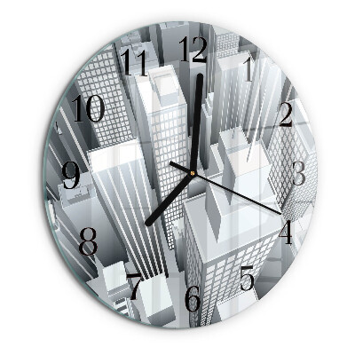 Round wall clock Buildings