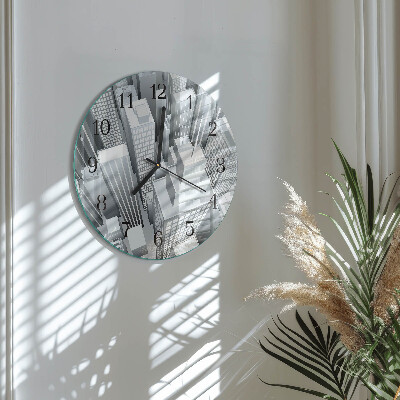 Round wall clock Buildings