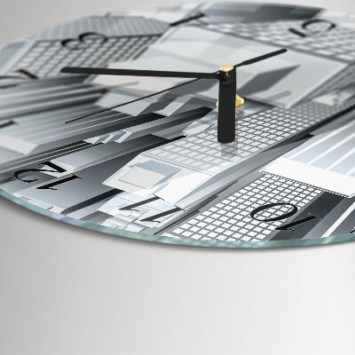 Round wall clock Buildings