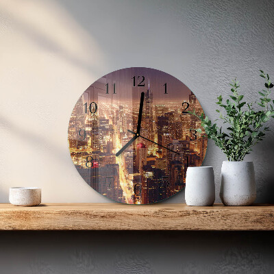 Round wall clock Horizon