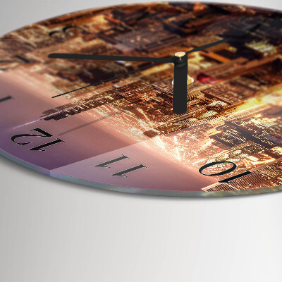 Round wall clock Horizon