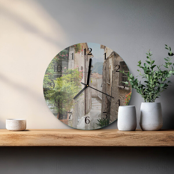 Round wall clock Greece