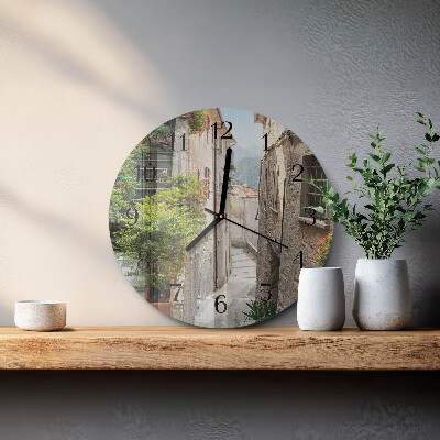 Round wall clock Greece