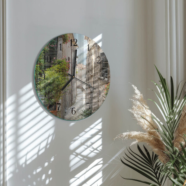 Round wall clock Greece