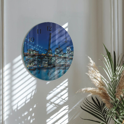 Round wall clock Horizon