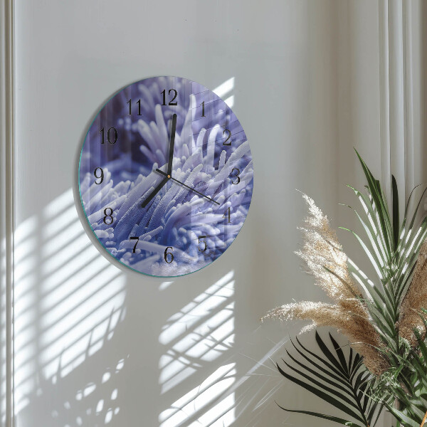 Round wall clock Anemone