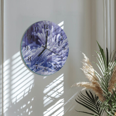 Round wall clock Anemone