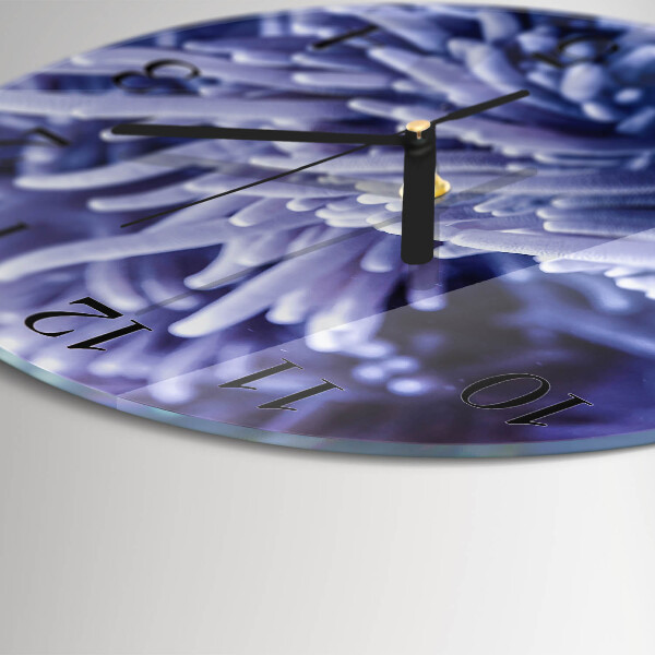 Round wall clock Anemone