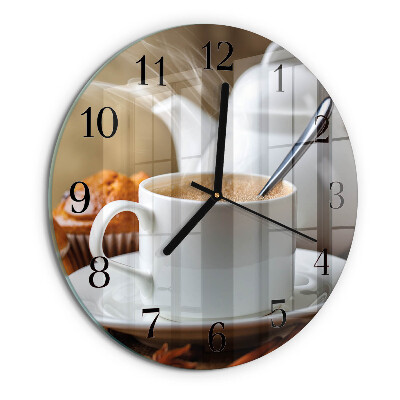 Round wall clock Cup