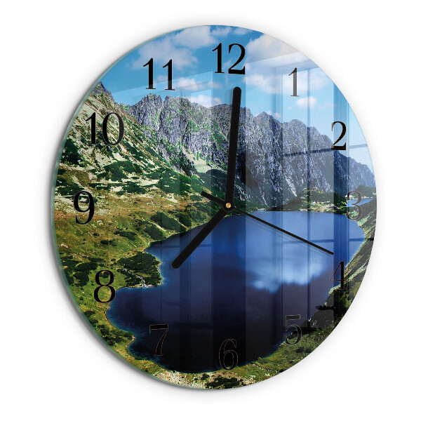 Round wall clock Morskie Oko