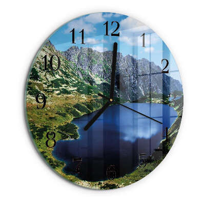 Round wall clock Morskie Oko