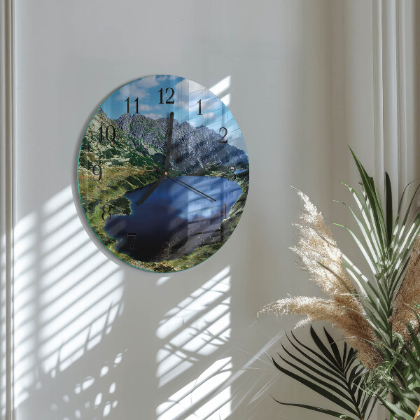 Round wall clock Morskie Oko