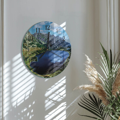 Round wall clock Morskie Oko