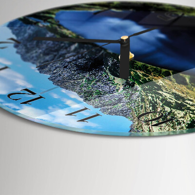 Round wall clock Morskie Oko