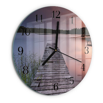 Round wall clock Bridge