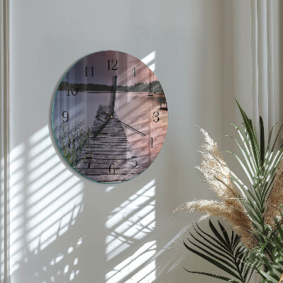 Round wall clock Bridge