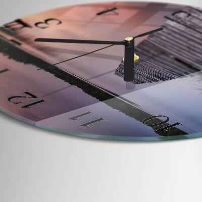 Round wall clock Bridge