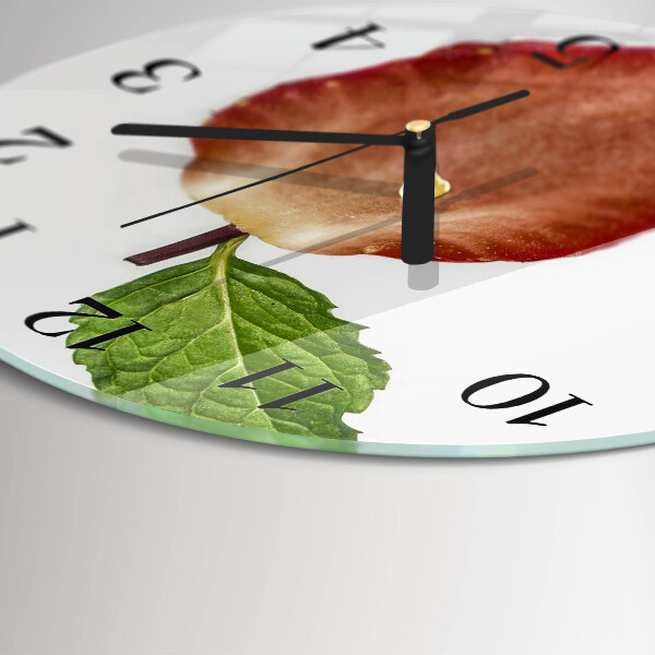 Round wall clock Strawberry