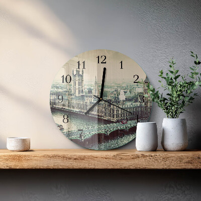 Round wall clock London