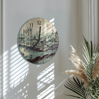 Round wall clock London