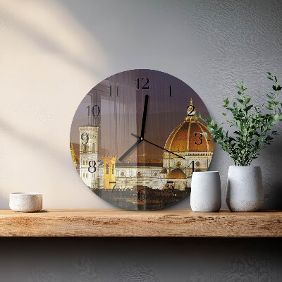 Round wall clock Basilica