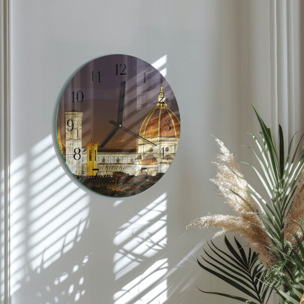 Round wall clock Basilica