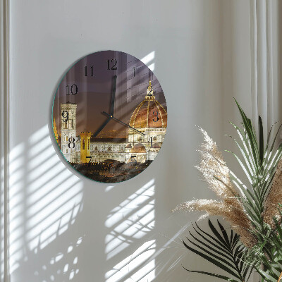 Round wall clock Basilica