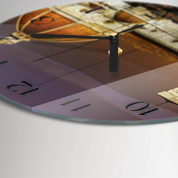 Round wall clock Basilica