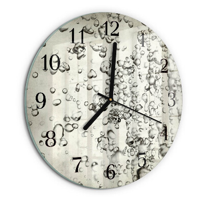 Round wall clock Drops