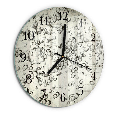 Round wall clock Drops