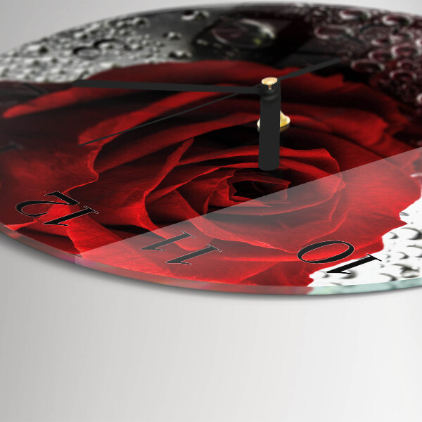 Round wall clock Rose