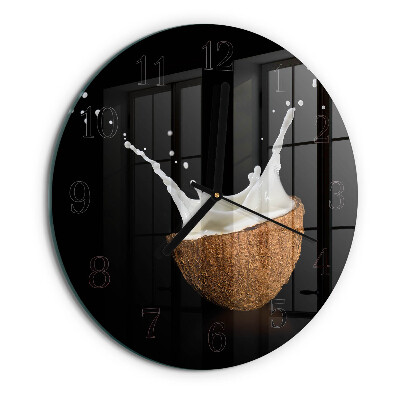 Round wall clock Coconut