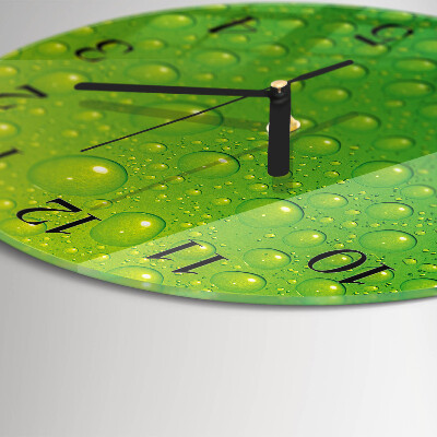 Round wall clock Drops
