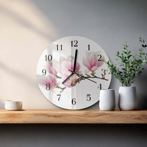 Round wall clock Magnolia