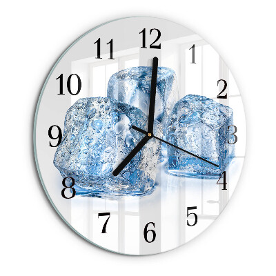 Round wall clock Ice