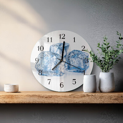 Round wall clock Ice