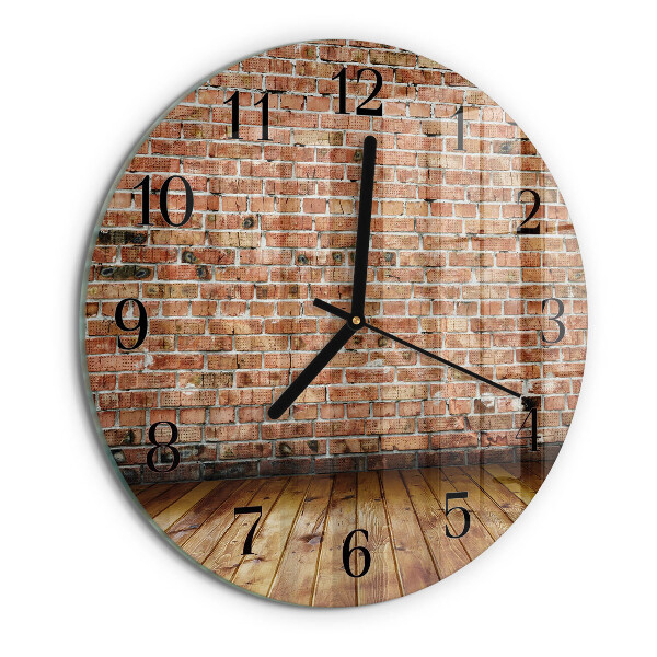 Round wall clock Brick